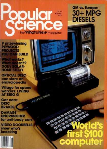 Popular Science - Popular Science - August 1982