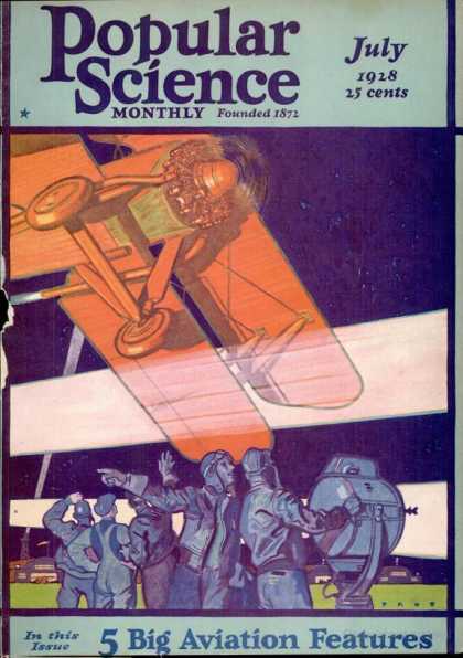 Popular Science - Popular Science - July 1928