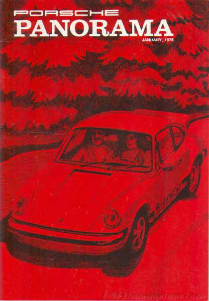 Porsche Panorama - January 1975