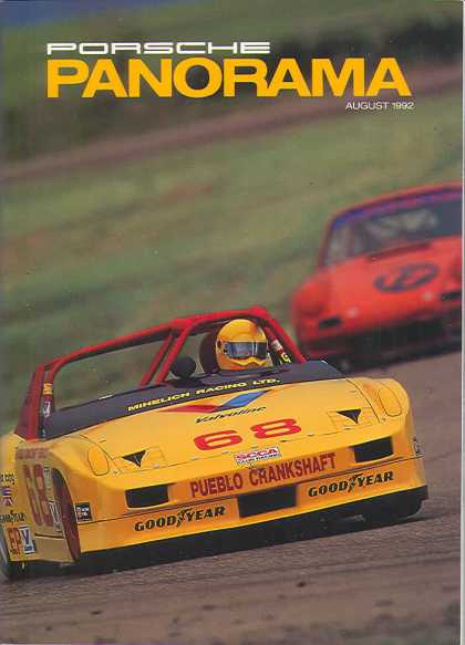 Porsche Panorama - August 1992