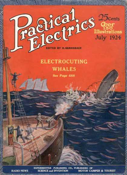 Practical Electrics - 7/1924