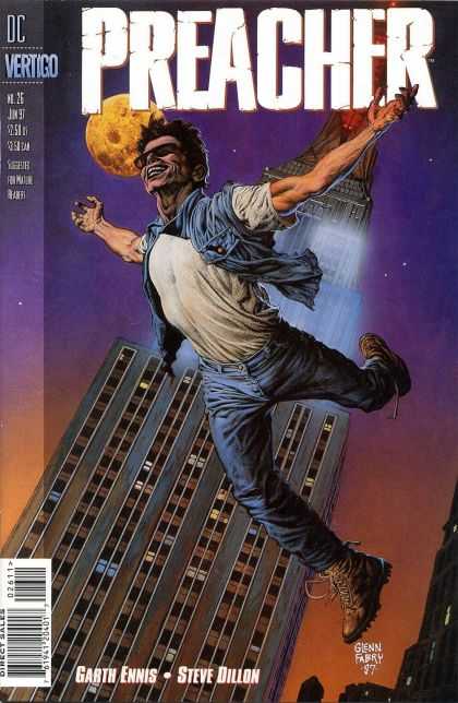 Preacher 26 - Preacher - Vertigo - Free Falling - Jump From Sky Scraper - Empire State Building