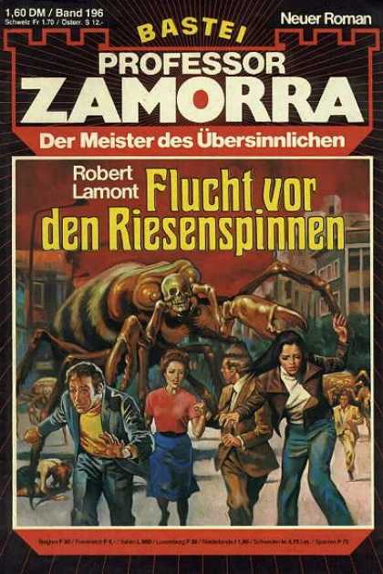 Professor Zamorra - Flucht vor den Riesenspinnen