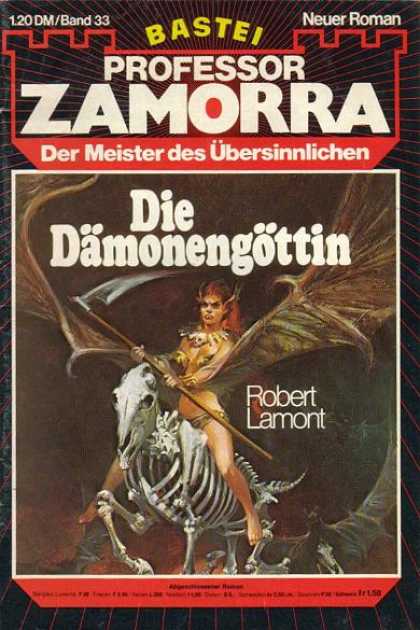 Professor Zamorra - Die Dï¿½monengï¿½ttin - Skeleton - Wings