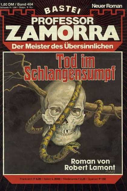 Professor Zamorra - Tod im Schlangensumpf