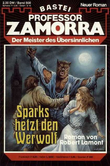 Professor Zamorra - Sparks hetzt den Werwolf