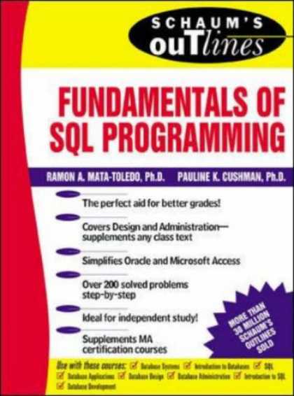 Programming Books - Schaum's Outline of Fundamentals of SQL Programming