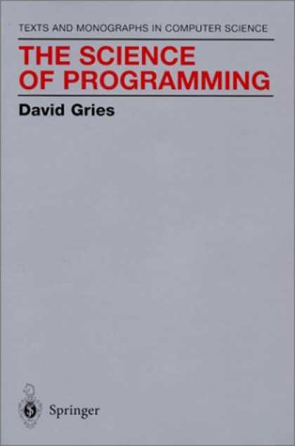 Programming Books - The Science of Programming (Monographs in Computer Science)