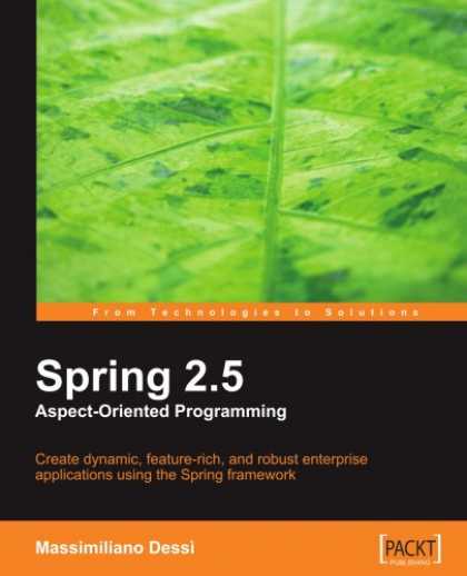 Programming Books - Spring 2.5 Aspect Oriented Programming