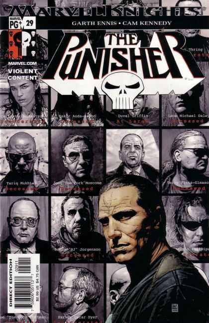 Punisher (2000) 29 - Marvel Knights - Garth Ennis - Cam Kennedy - Violent Content - Skeleton
