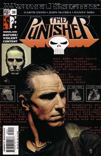 Punisher (2000) 35 - Skeleton - Garth Ennis - Violent - Danny Miki - John Mccrea
