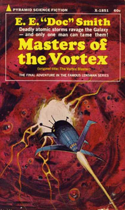 Pyramid Books - Masters of the Vortex - E E "Doc" Smith
