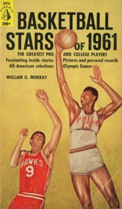 Pyramid Books - Basketball Stars of 1961 - William G. Mokray