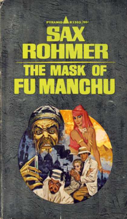 Pyramid Books - The Mask of Fu Manchu - Sax Rohmer