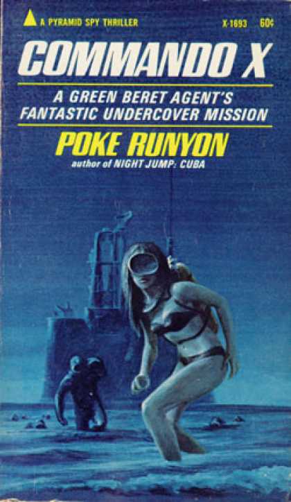 Pyramid Books - Commando X - Poke Runyon