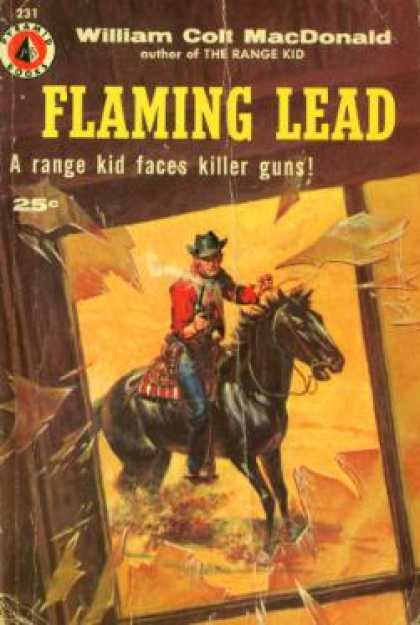 Pyramid Books - Flaming Lead - William Colt Macdonald