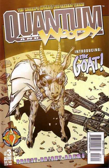 Quantum & Woody 3 - Worst Superhero Team - The Goat - Priest - Bright - Adams