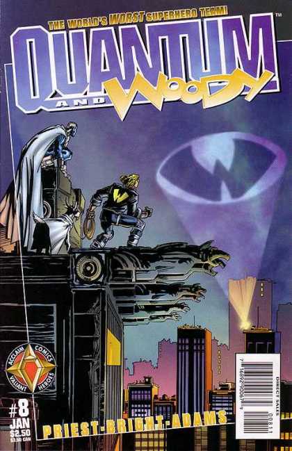 Quantum & Woody 8 - Superhero - Quantum - Woody - Acclaim - Comics