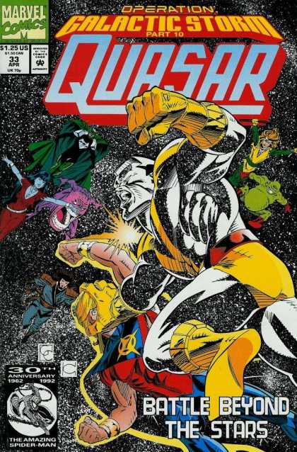 Quasar 33 - Operation - Galactic Storm - Part 10 - Marvel - Battle - Greg Capullo
