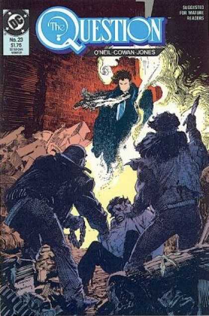 Question 23 - Magic - Mysters - Shadows - Crimefighter - Battle - Bill Sienkiewicz, Denys Cowan