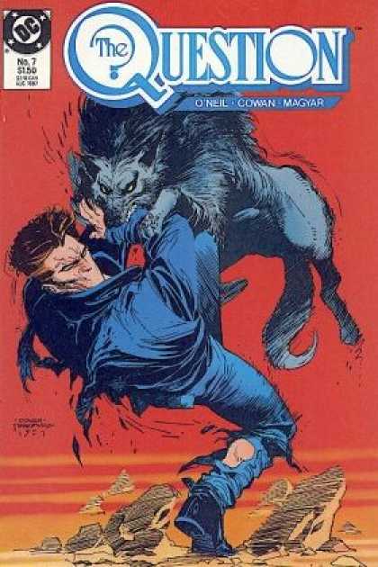 Question 7 - Werewolf - Attack - Blue Fiend - Versues - Vengence - Bill Sienkiewicz, Denys Cowan