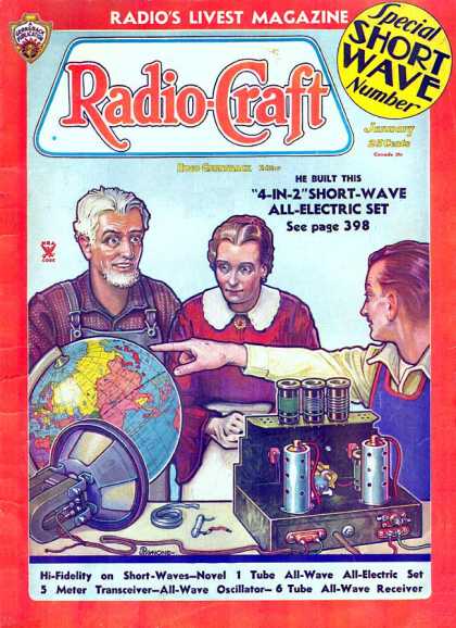 Radio Craft - 1/1935