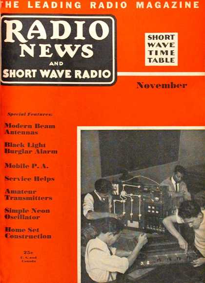 Radio News - 11/1937