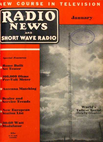 Radio News - 1/1938