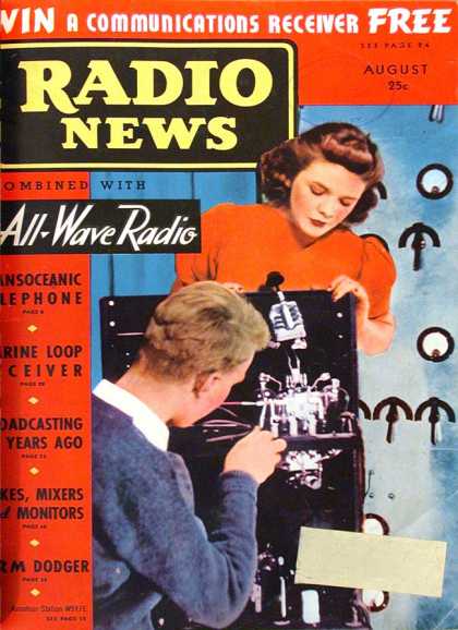 Radio News - 8/1938