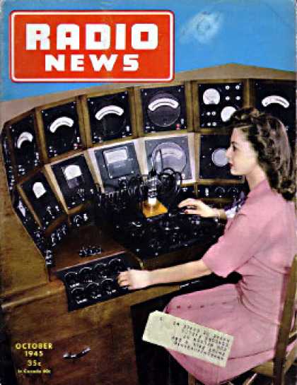 Radio News - 10/1945