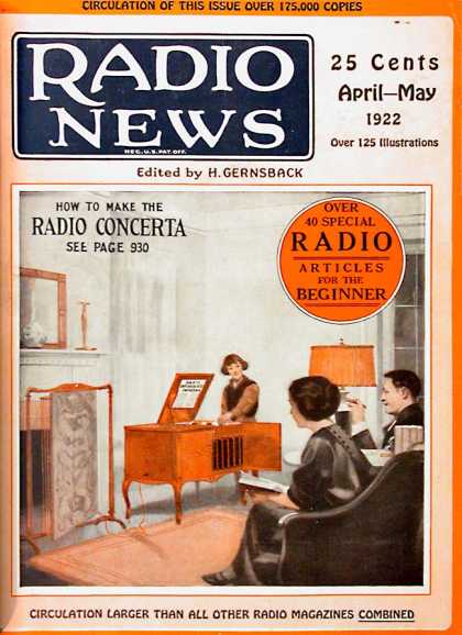 Radio News - 4/1922