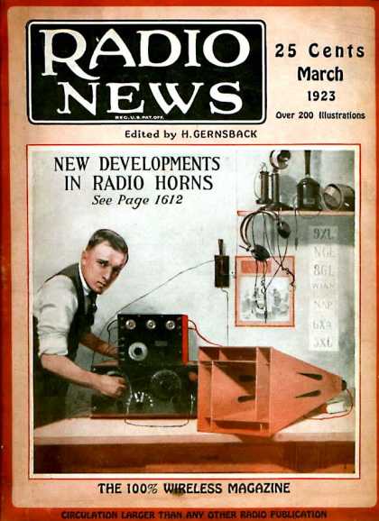 Radio News - 3/1923