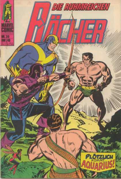 Raecher 39 - Marvel Comics - Archer - Gleaming Man - Heros - Villan