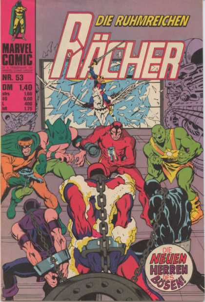 Raecher 53 - Marvel Comics - Die Ruhmreichen - Chain - Nr53 - Die Neuen Herren Des Bosen