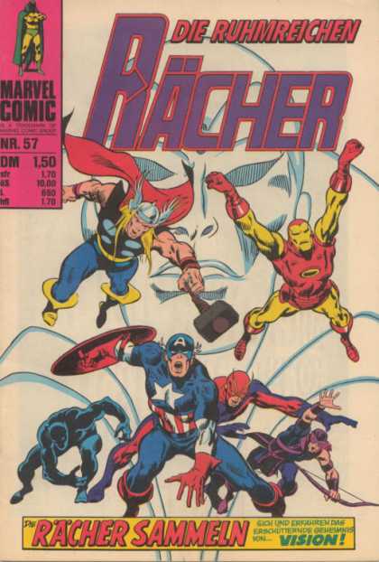 Raecher 57 - German - Marvel - Vision - Mask - Wings