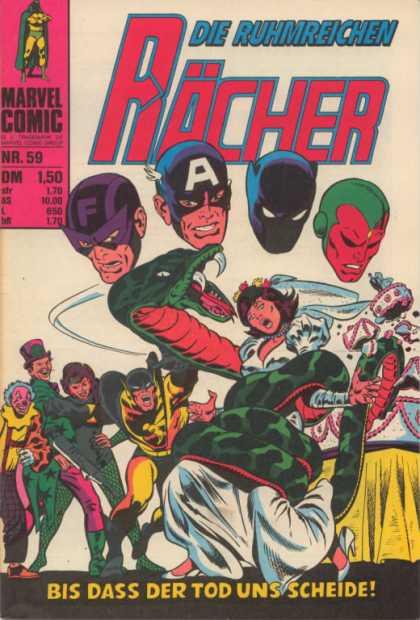 Raecher 59 - Die Ruhmreichen - Racher - Snake - Nr 59 - Bis Dass