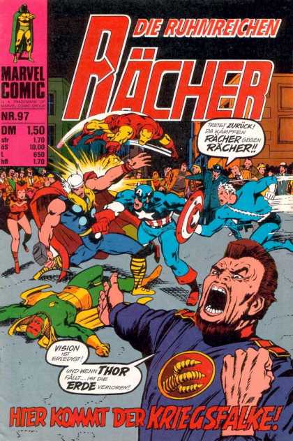 Raecher 92 - Die Ruhmreichen - Marvel Comic - Thor - Superheros - Fight Scenes
