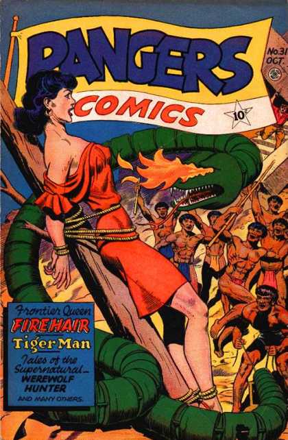 Rangers 31 - Frontier Queen - Firehair - Tigerman - Spears - Rope