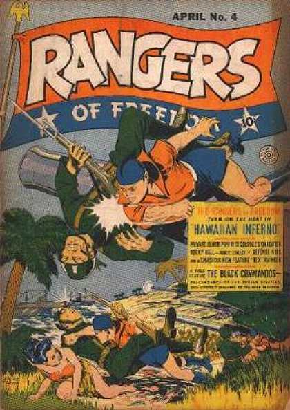 Rangers 4 - Soldiers - Guns - Battle - Women - Beach