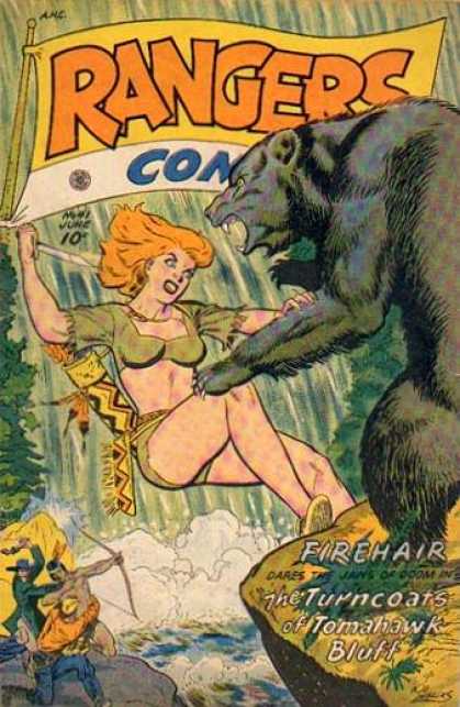 Rangers 41 - Bear - Arrow - Firehair - The Turncoats Of Tomahawk Bluffs - Cliff