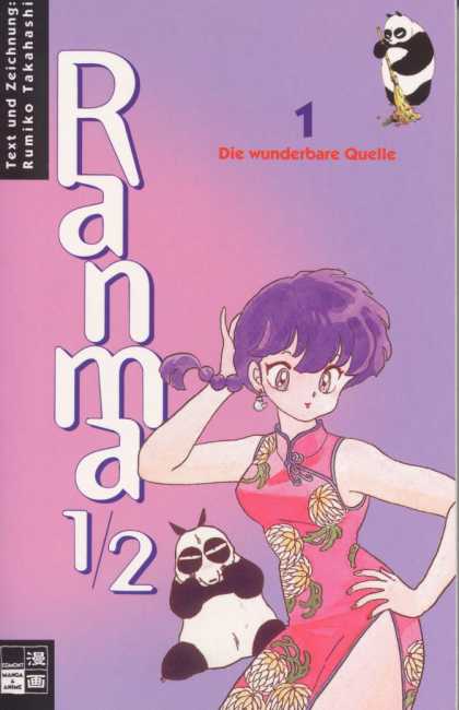Ranma 1/2 1 - German - Manga - Panda - Genma Saotome - Ranma Saotome