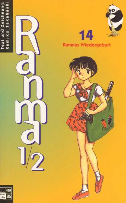 Ranma 1/2 14 - Ranmas Wiedergeburt - Rumiko Takahashi - Panda - Red Shoe - Text