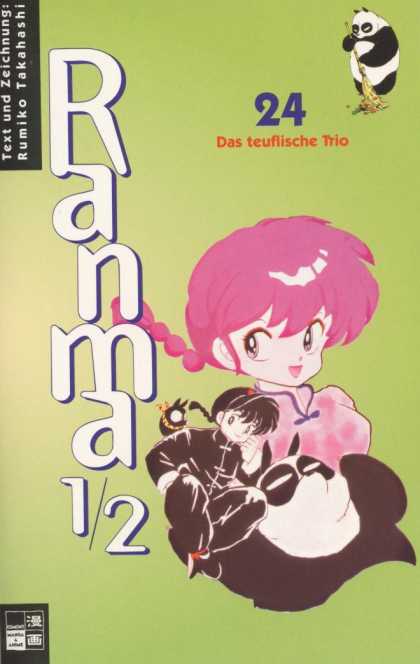 Ranma 1/2 24 - Anime - Japane Comics - German Language - Manga - Das Teufilsche Trio