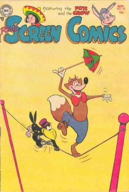 Real Screen Comics 78 - Comic - Sept - No 78 - 78 - Highwire