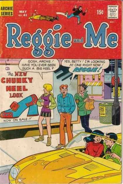 Reggie and Me 41 - Shoe - Archie - Convertible - Trash Can - Corner