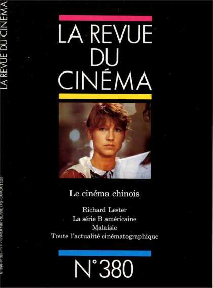 Revue du Cinema 380