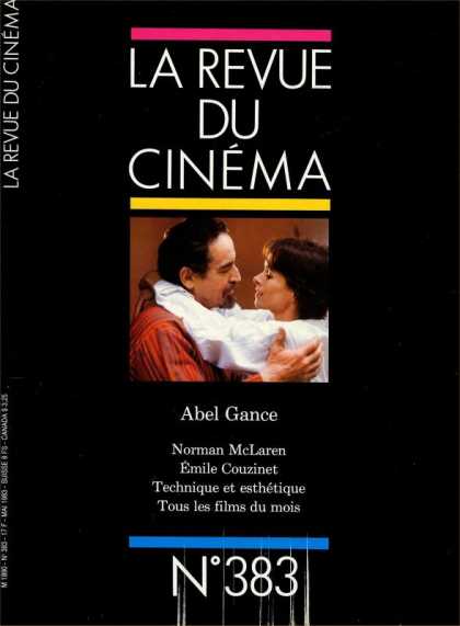 Revue du Cinema 383