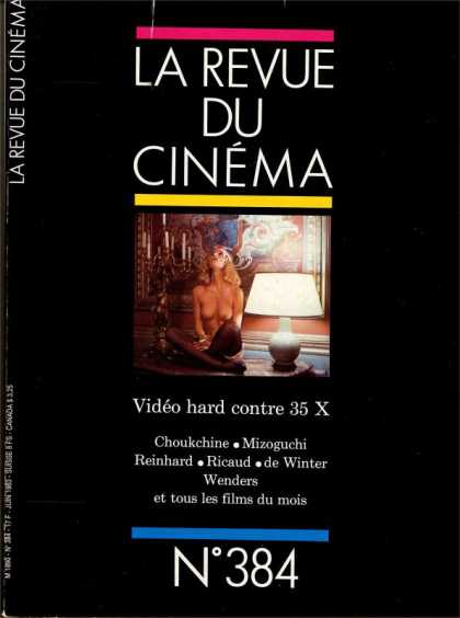 Revue du Cinema 384