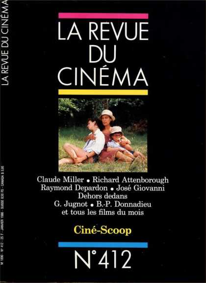 Revue du Cinema 412