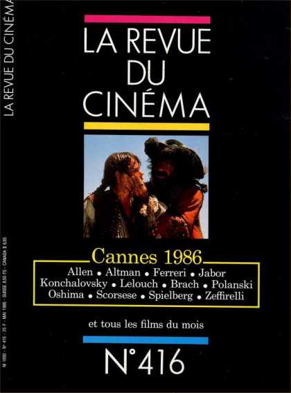 Revue du Cinema 416